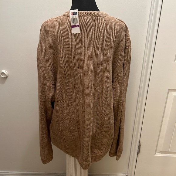 50%off w♥️ New Chaps Ralph Lauren XXL Knit Pullover Sweater Crest  Dead Stock - Picture 4 of 10